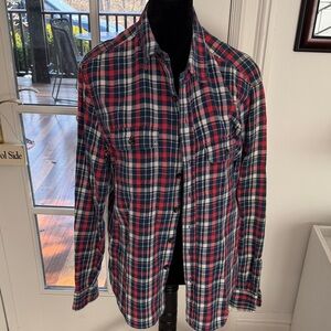 Alex Mill Red and Blue Checkered Shirt
